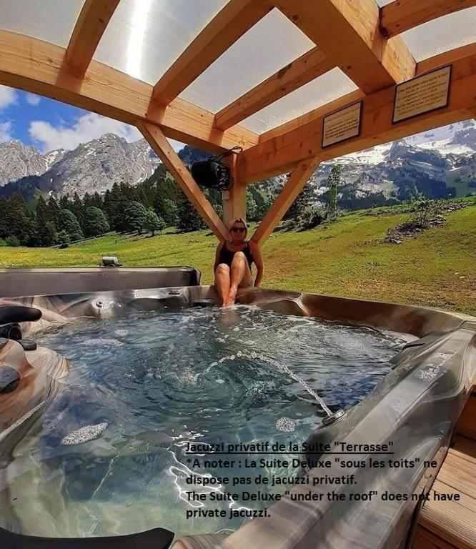 Chalet Inarpa - Appartements Et Suites La Clusaz Exterior foto